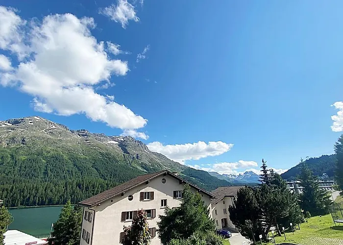 70m2 Mit Seeblick, Balkon, Serlas, Parkplatz - S11,1 Saint-Moritz